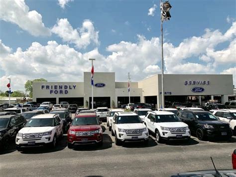 Friendly ford of crosby - 2425 Highway 90 Directions Crosby, TX 77532. Home; New New Inventory. New Vehicle Inventory Specialty Vehicles Manufacturer Offers Pickup & Delivery Shop By Model. Used ... Why Buy From Friendly Ford Contact Directions Referral Program Employment Our Blog Showroom Hours. Contact Us. Bienvenidos Log In. Viewed; Saved;